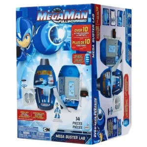 Mega Man Fully Charged - Mega Buster Laboratorium Speelset - 14 delig